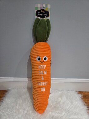 Woof Jumbo Carrot Dog Toy